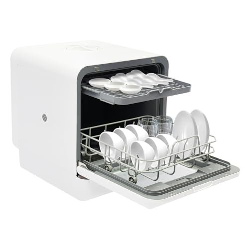 Xigner mini lavastoviglie da tavolo 6 litri