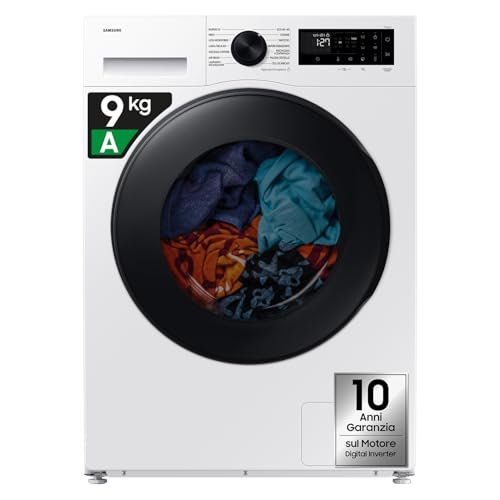 Samsung lavasciuga Crystal WiFi WD90DG5B15BEET 9+6 kg AI Ecobubble