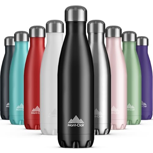 Mont-Clair borraccia termica 500ml in acciaio inox