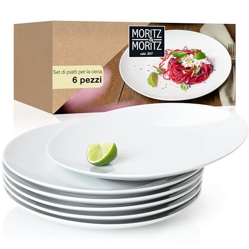 Moritz e Moritz BASIC set di piatti da 6 persone moderni