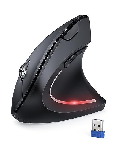 TECKNET mouse verticale silenzioso wireless ergonomico