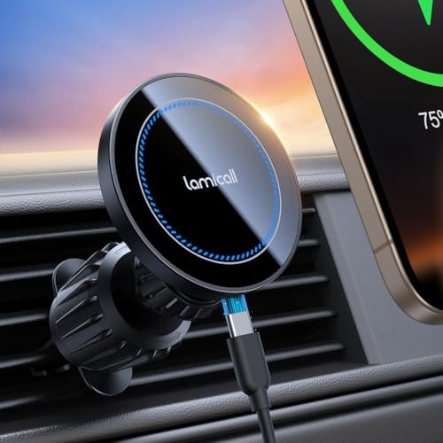 Lamicall supporto auto ricarica wireless 15W MagSafe