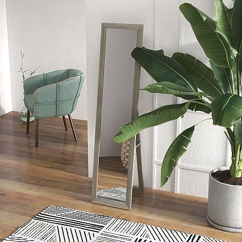 HOMCOM specchio da terra con cornice