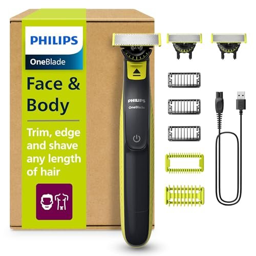 Philips OneBlade 360 autentico regolabarba viso e corpo