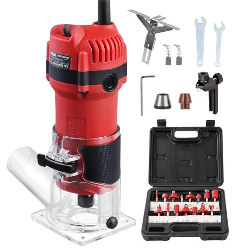 TEENO rifilatore fresatrice 800W 31000 RPM con copia