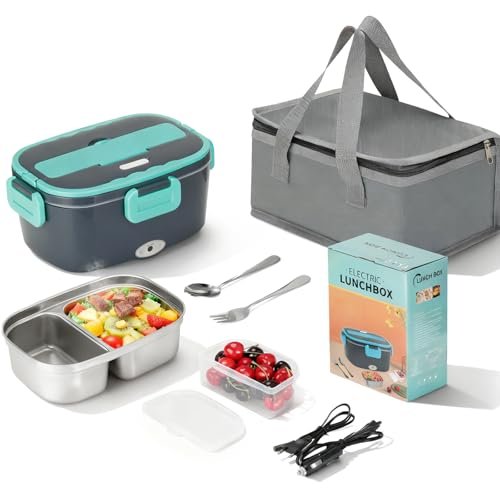 VINATO scaldavivande elettrico portatile 1.5L porta pranzo