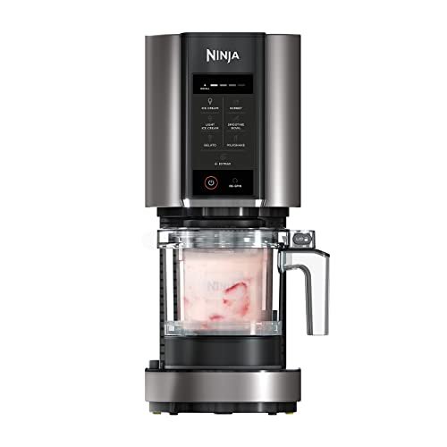 Ninja CREAMi gelatiera 7 programmi nero argento NC302