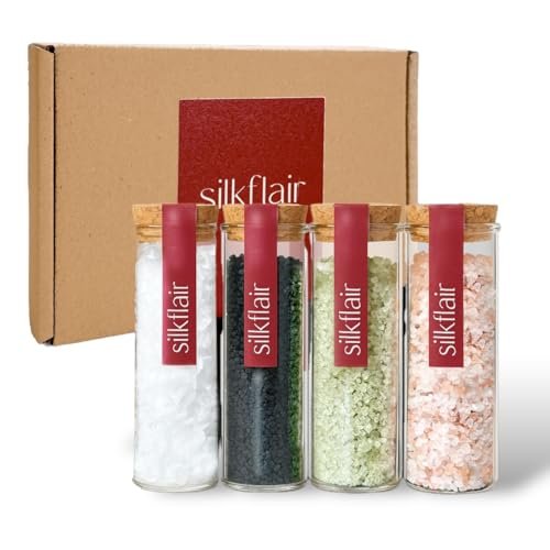 Silkflair set regalo di sale gourmet 4 sali dal mondo