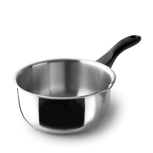 LACOR 31312 casseruola diritta Garinox acciaio inox beccuccio versatore