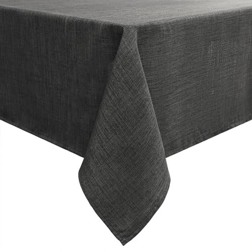 smiry tovaglia in lino rettangolare 140x100 cm facile da pulire