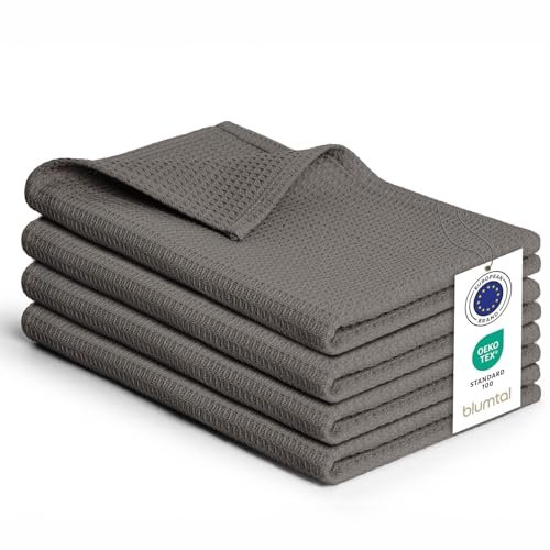 Blumtal strofinacci cucina cotone 50x70cm set da 4
