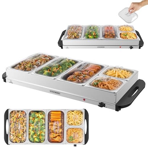 Steinborg scaldacollo elettrico XXL con coperchio 450W