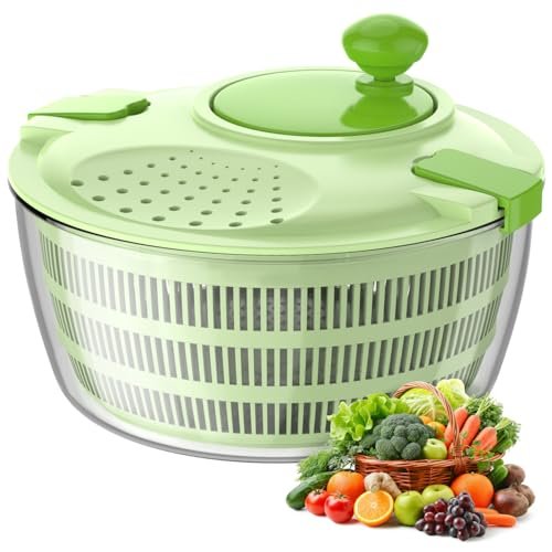 Vihoom centrifuga insalata grande capacità 4,5 litri