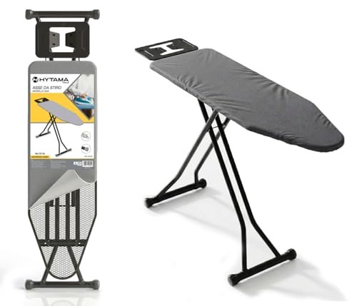 HYTAMA tools asse da stiro acciaio nero 38x120 cm