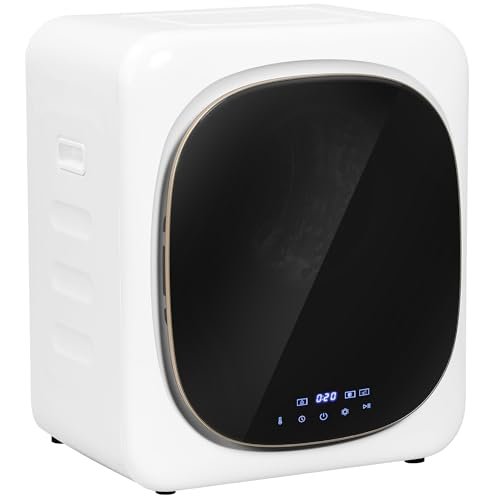HOMCOM mini asciugatrice portatile 2.5kg 6 programmi display