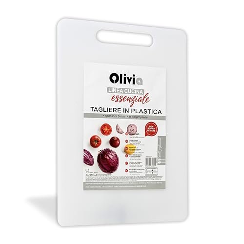 IPEA tagliere in plastica rettangolare per verdure frutta