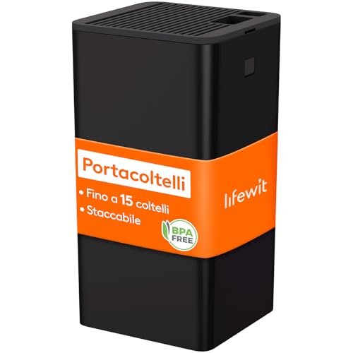Lifewit ceppo portacoltelli senza coltello supporto coltelli