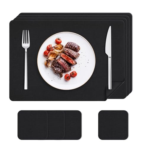KitchenBoss tovagliette americane lavabili con sottobicchieri