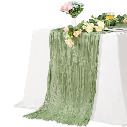 Alyvisun runner verde salvia 90x300 cm