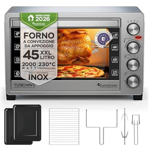 TurboTronic fornetto elettrico EVS45 45 litri ventilato