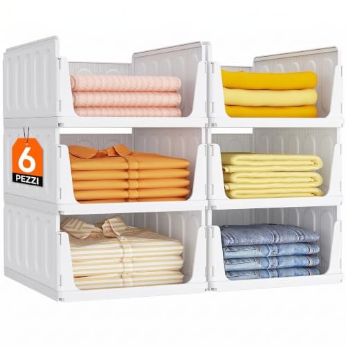 Lifewit organizzatore armadio con cassetti