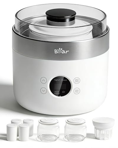 Bear yogurtiera e casara formaggio fresco 4 tazze