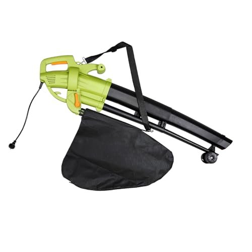 Bricozone soffiatore elettrico aspirafoglie 3 in 1 con sacco