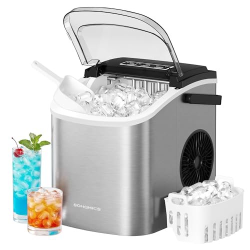 SONGMICS macchina ghiaccio cubetti autopulente