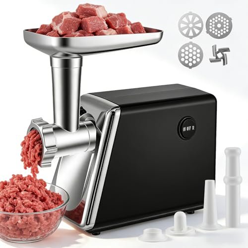 Eirolace tritacarne elettrico 4 in 1 salsicce verdure