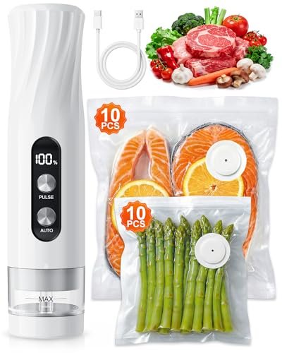 Babacom macchina sottovuoto alimenti portatile serbatoio