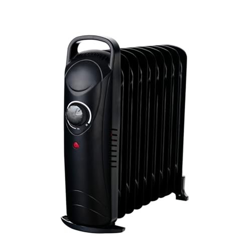 EGLEMTEK radiatore elettrico a olio 800W calorifero portatile basso consumo
