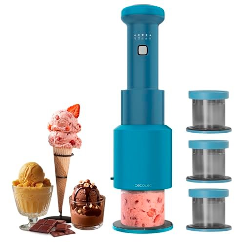 Cecotec macchina per gelato gelatiera portatile Gelatec Easy
