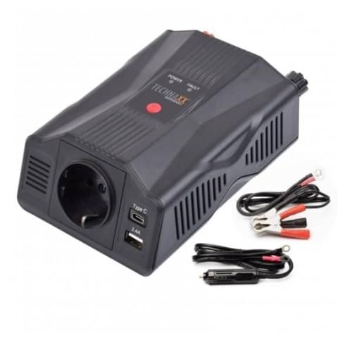 Technaxx inverter auto 12V a 230V 300W potenza continua