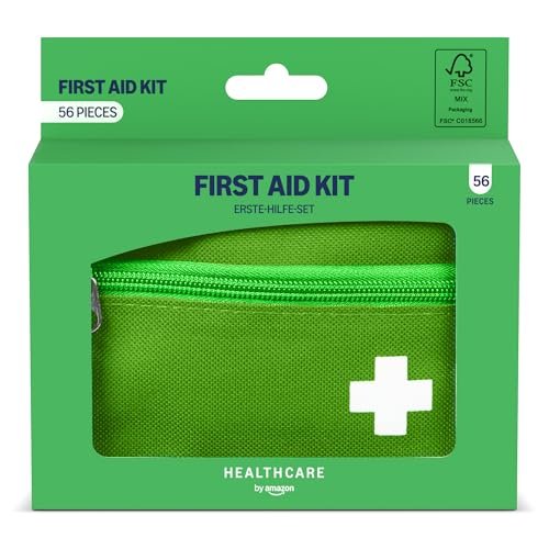 Healthcare by Amazon kit di pronto soccorso verde 5 pezzi