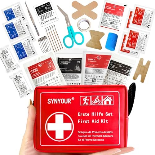 SYNYOUR kit di pronto soccorso mini 80 pezzi