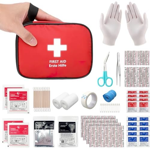 HONYAO kit di pronto soccorso portatile 90 pezzi mini