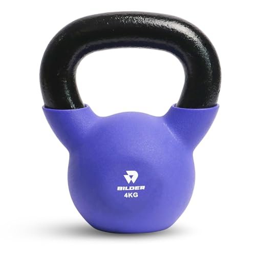 BILDER kettlebell 4 kg con impugnatura ergonomica
