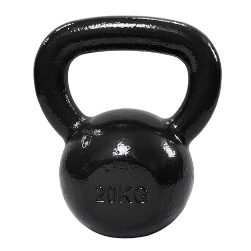 Amazon Basics kettlebell in ghisa 20 kg pesante