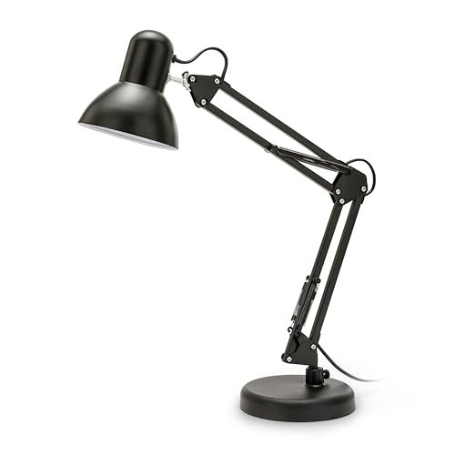 VELAMP lampada da tavolo braccio regolabile Charleston XL pinza