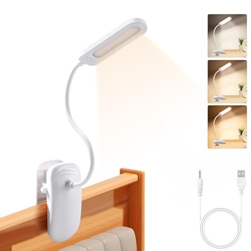 Diboniur lampada da scrivania con morsetto lampada da lettura