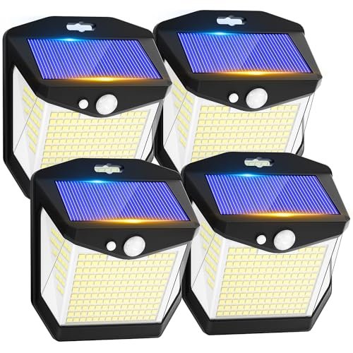 Vanranger luci LED esterno giardino solare 248 LED pannello