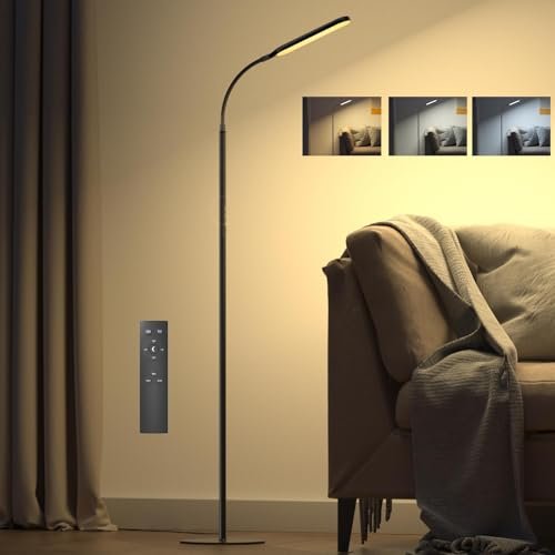 OUSFOT lampada da terra LED dimmerabile 170 cm