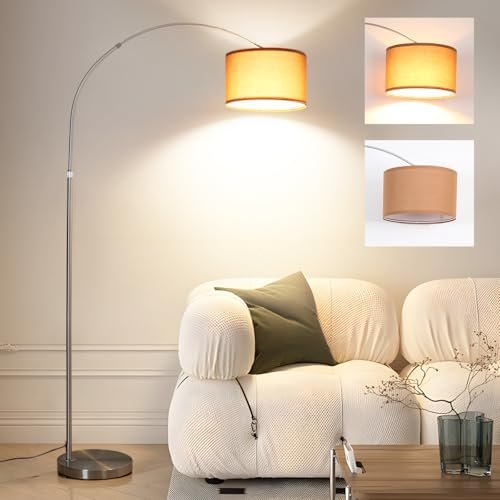 VASAGLE lampada da terra altezza regolabile 141-175 cm