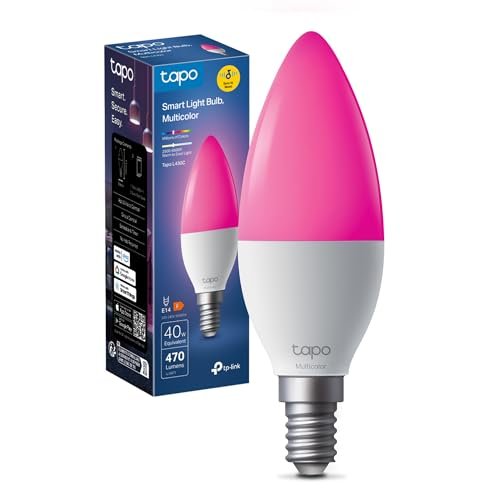 Tapo L430C lampadina Alexa E14 multicolore dimmerabile