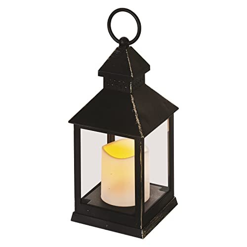 EMOS lanterna antica con candela LED design vintage effetto fiamma 2