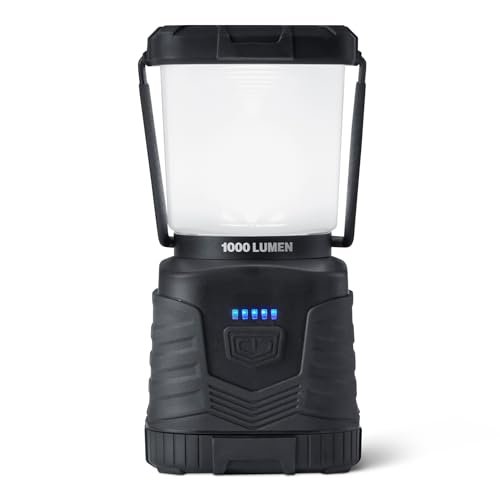 Amazon basics lanterna da campeggio LED con 4 modalità di illuminazione