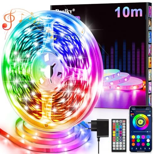 Realky striscia LED 10 metri Bluetooth app controllo