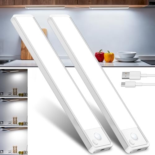 GWULC luce LED sottopensile cucina con sensore movimento
