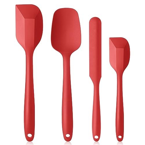 Vicloon spatole in silicone set 4 pcs spatola da cucina