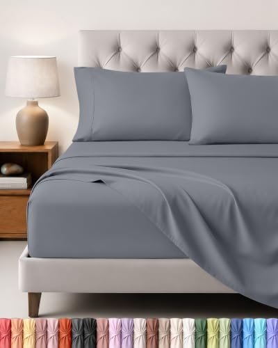 Utopia Bedding set lenzuola letto 4 pezzi 180x200